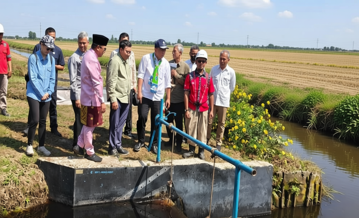 Special Plan: Menteri Jumhur Sambangi Perkebunan Sukanto Tanoto, Cek Sistem Mitigasi Karhutla