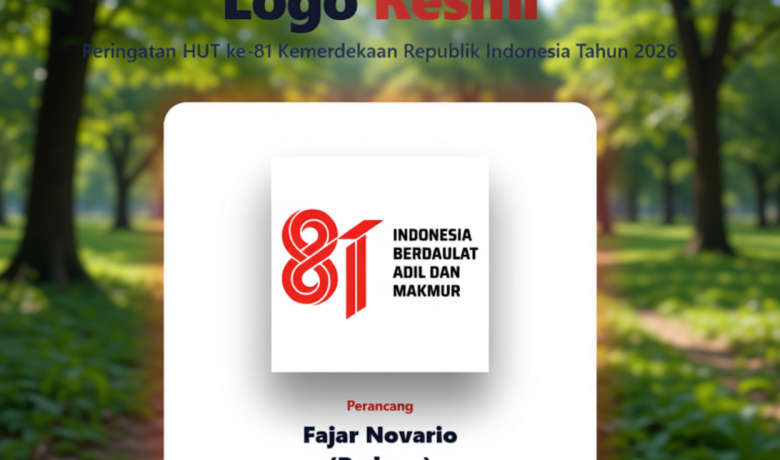 Key Issue: Makna Logo HUT ke-81 RI Karya Fajar Novaryo, Desainer Asal Padang