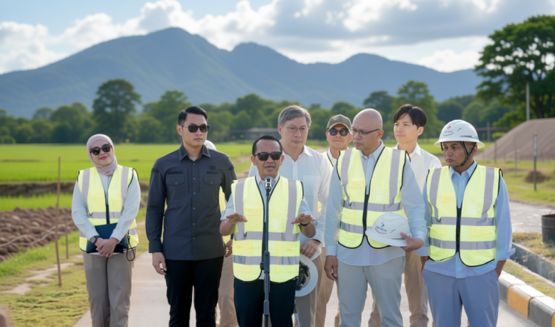 Important Visit: Bahlil Resmikan Mini LNG Plant di Jatim, Kapasitas 55.300 Ton per Tahun