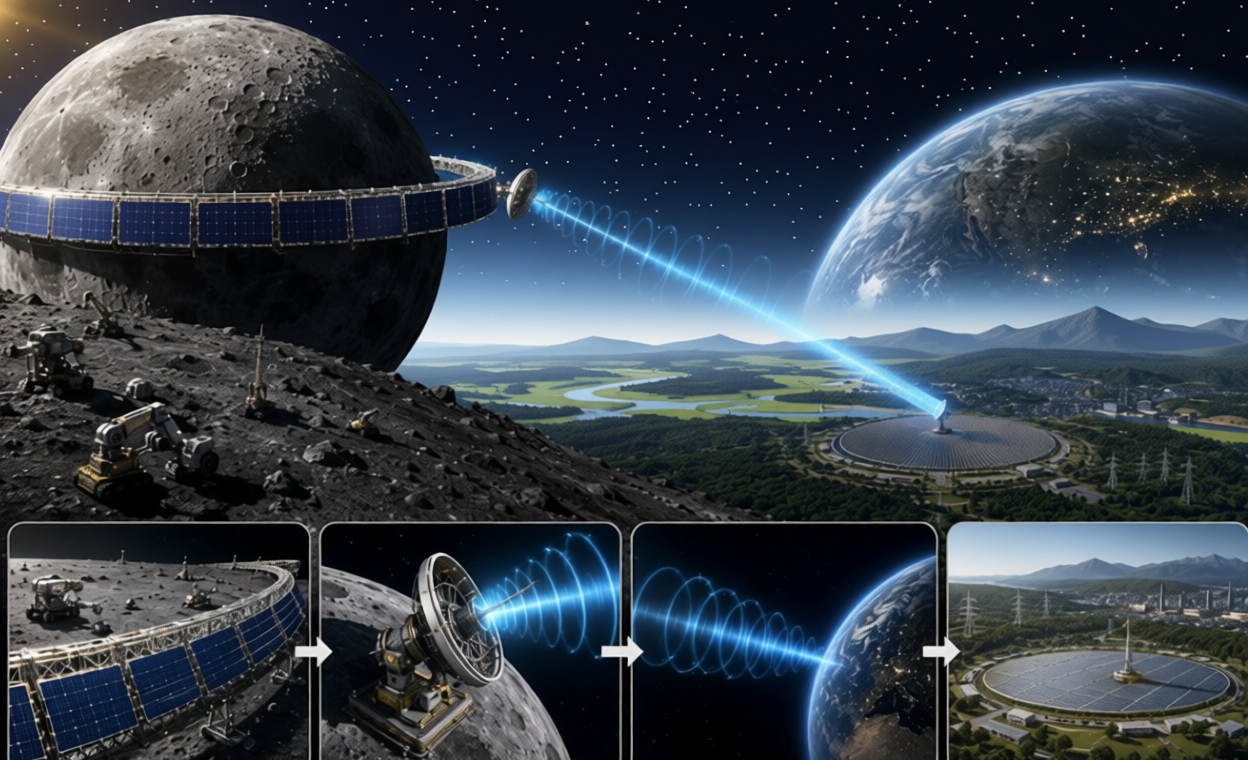 Special Plan: Jepang Mau Kirim Listrik dari Bulan ke Bumi, Ini Teknologi dan Cara Kerjanya