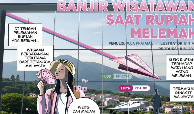 Important Visit: KOMIK: Banjir Wisatawan Saat Rupiah Melemah