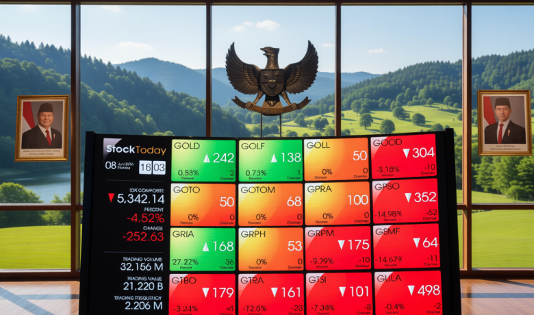 Meeting Results: IHSG Turun 0,78%, Saham Bank Jumbo BBCA – BMRI Rontok Usai BI Naikkan Suku Bunga