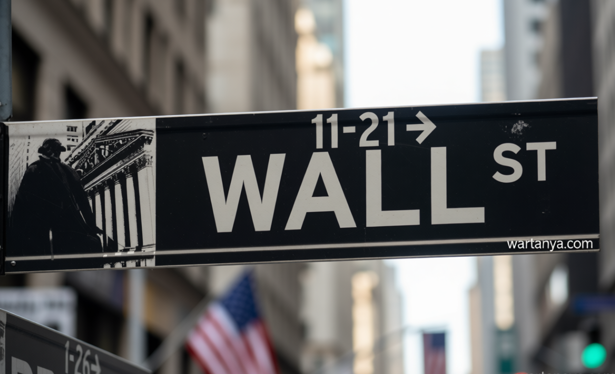 Meeting Results: Mayoritas Indeks Wall Street Parkir di Zona Merah, Saham Teknologi Jadi Pemberat