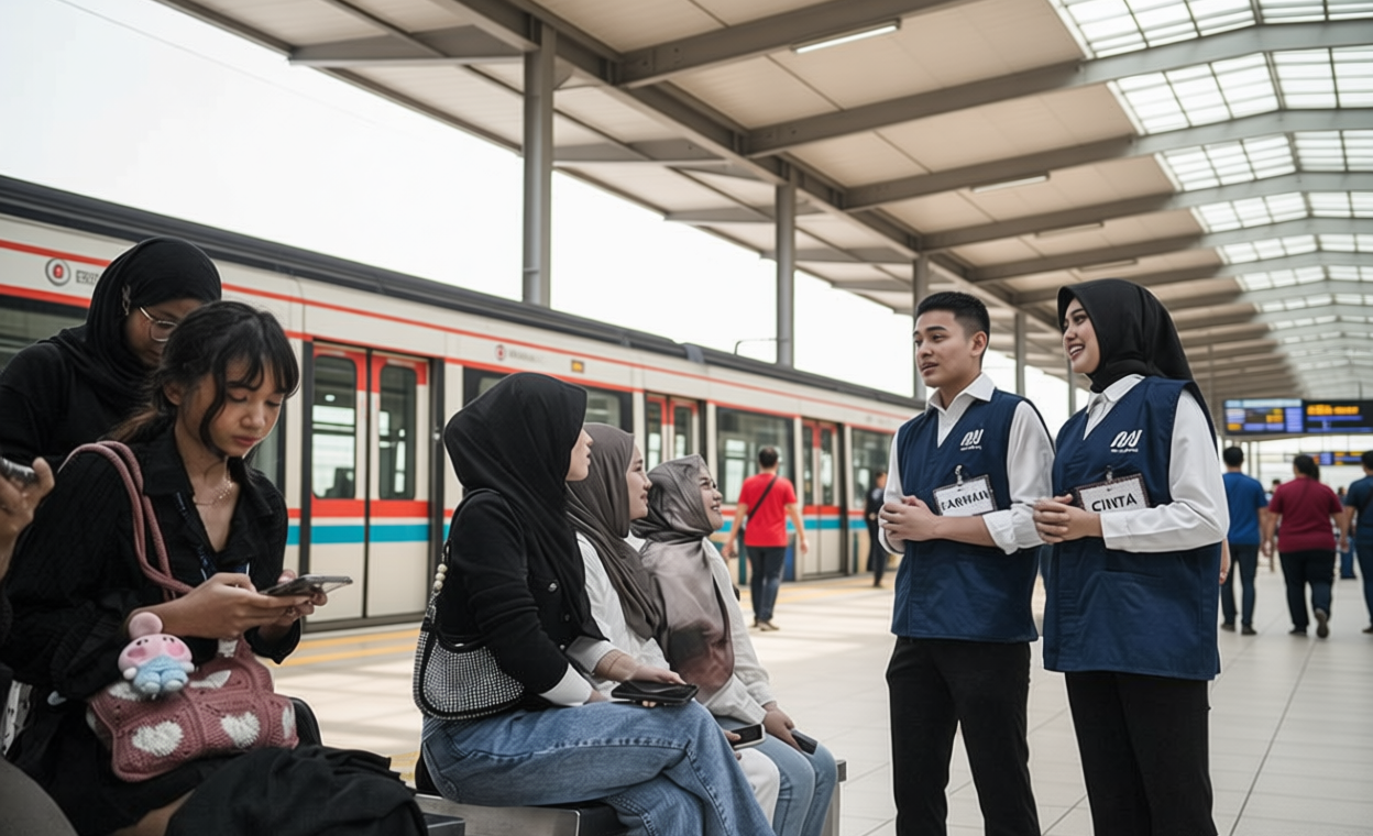 MRT Jakarta Bangun Pedestrian Deck Dukuh Atas, Hubungkan 4 Kawasan