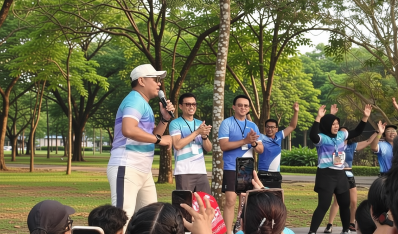 Key Strategy: Ikut Pancasakti Run, Ahok Sebut Tren Lari Makin Digemari Masyarakat