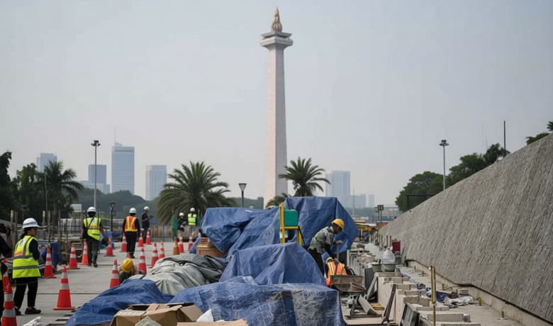 MRT Jakarta Targetkan Stasiun Monas dan Thamrin Beroperasi pada Akhir 2027