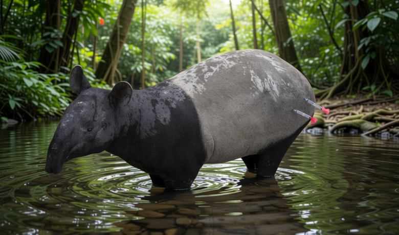 Tapir Tersesat Berujung Disembelih – Ruang Hidup Satwa Dilindungi Makin Sempit?