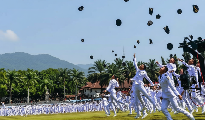 Prabowo Lantik 1.204 Lulusan IPDN: Rakyat Tak Butuh Birokrasi Berbelit-belit