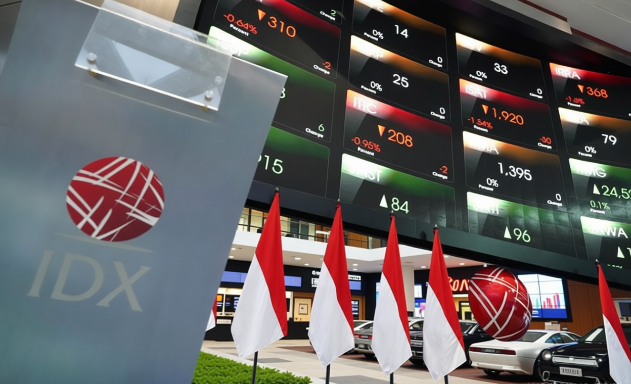 IHSG Turun Lagi 0,89%, Saham Grup Bakrie ENRG, BUMI, BRMS Kompak Merosot