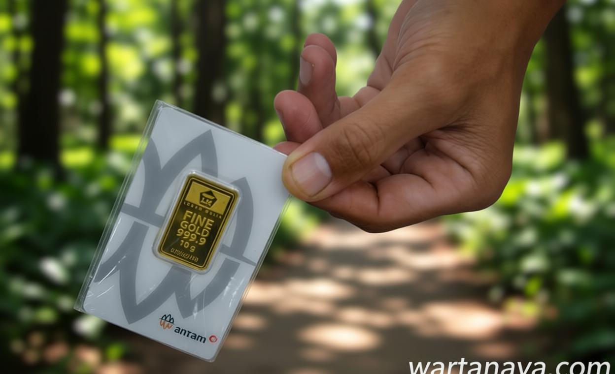 Harga Emas Antam Naik Hari Ini Jadi Rp 2,61 Juta per Gram