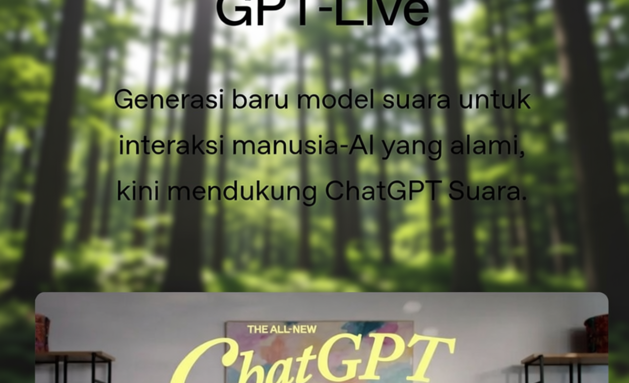 Topics Covered: OpenAI Rilis GPT-Live, ChatGPT Kini Bisa Ngobrol Lebih Natural seperti Manusia