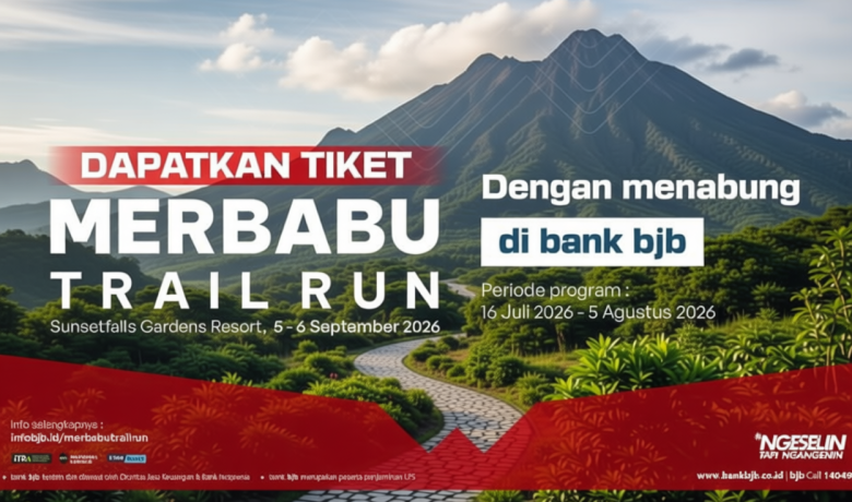 bank bjb Hadirkan Promo Merbabu Trail Run, Raih Tiket Lari Cukup dengan Menabung