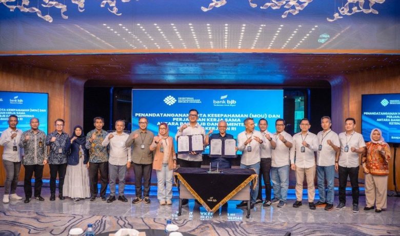 Key Strategy: Perkuat Daya Saing SDM, bank bjb Jalin Nota Kesepahaman dengan Kemnaker