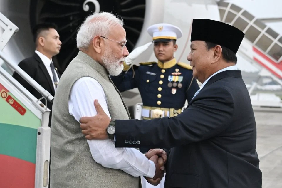 Main Agenda: PM India Narendra Modi Tiba di Jakarta, Bertemu Prabowo di Istana