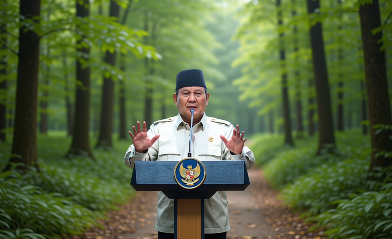 Prabowo Sebut Tim Ekspedisi BRIN Temukan Cadangan Emas Baru di Papua