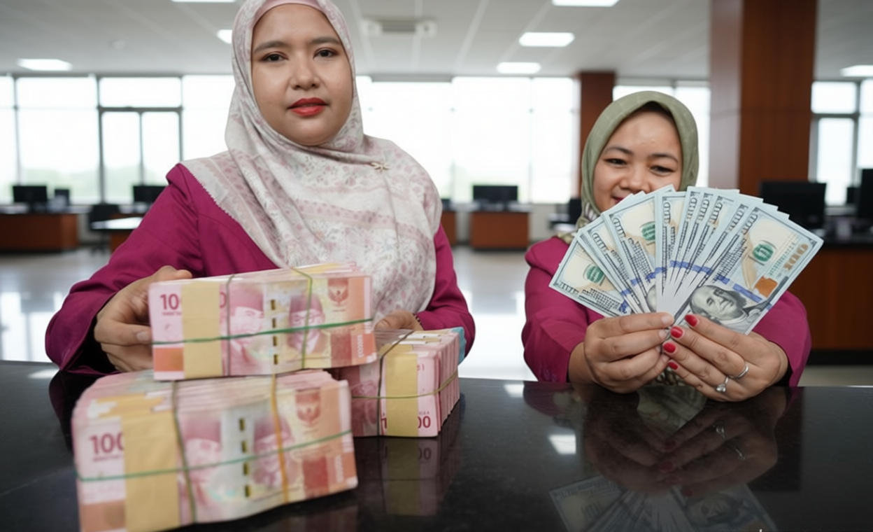 Meeting Results: Rupiah Ditutup Loyo ke Rp17.963 per Dolar AS, Pasar Dibayangi Negosiasi AS-Iran