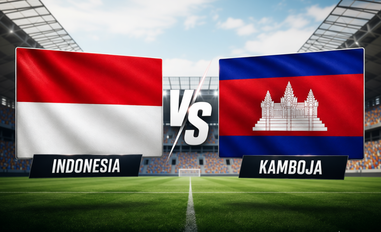 Jam Berapa Indonesia VS Kamboja di Piala AFF 2026? Ini Link Streamingnya