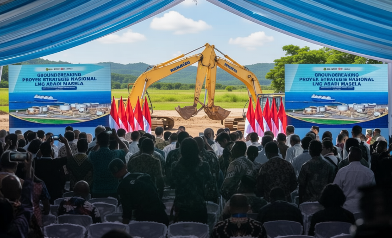 New Policy: Blok Masela Masuk Tahap Konstruksi, Pemerintah Targetkan 60% Gas untuk Domestik