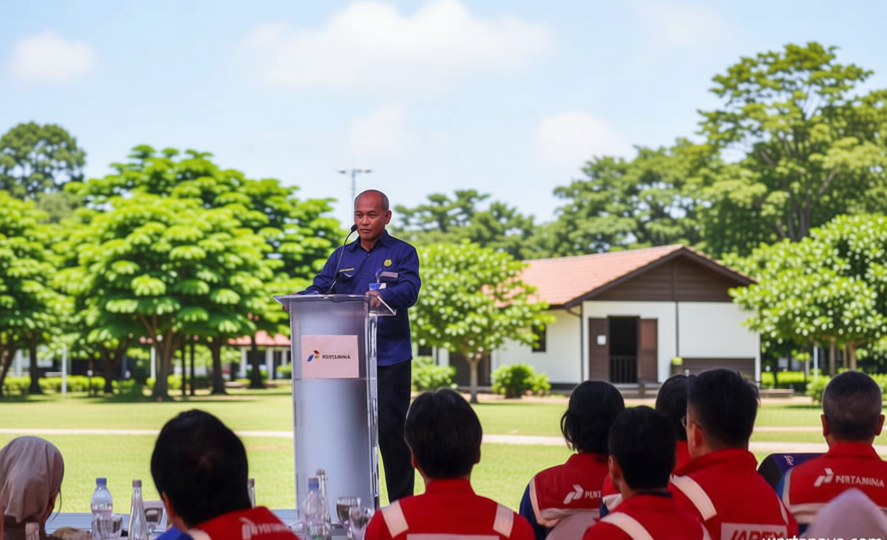 Fasilitas Pengolahan Gas North Hub Development Project Mulai Dibangun