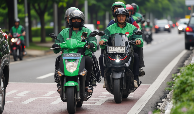 Key Strategy: Hari Pertama Komisi 8%, Pengemudi Gojek dan Grab Rasakan Dampak Berbeda