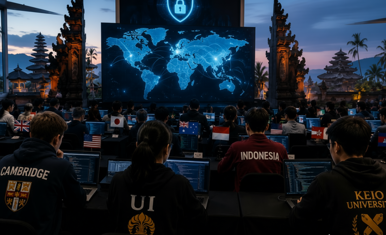 Hacker dari 13 Negara Akan Adu Keahlian di Bali, dari Cambridge hingga UI
