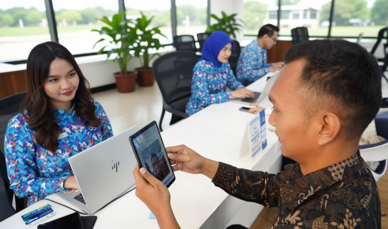 Special Plan: [Foto] Cegah Penipuan Digital, Registrasi Nomor HP Baru Pakai Biometrik Wajah