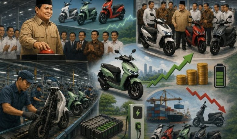 Ancang-Ancang Motor Listrik Nasional di Tengah Tren Penurunan Minat Konsumen