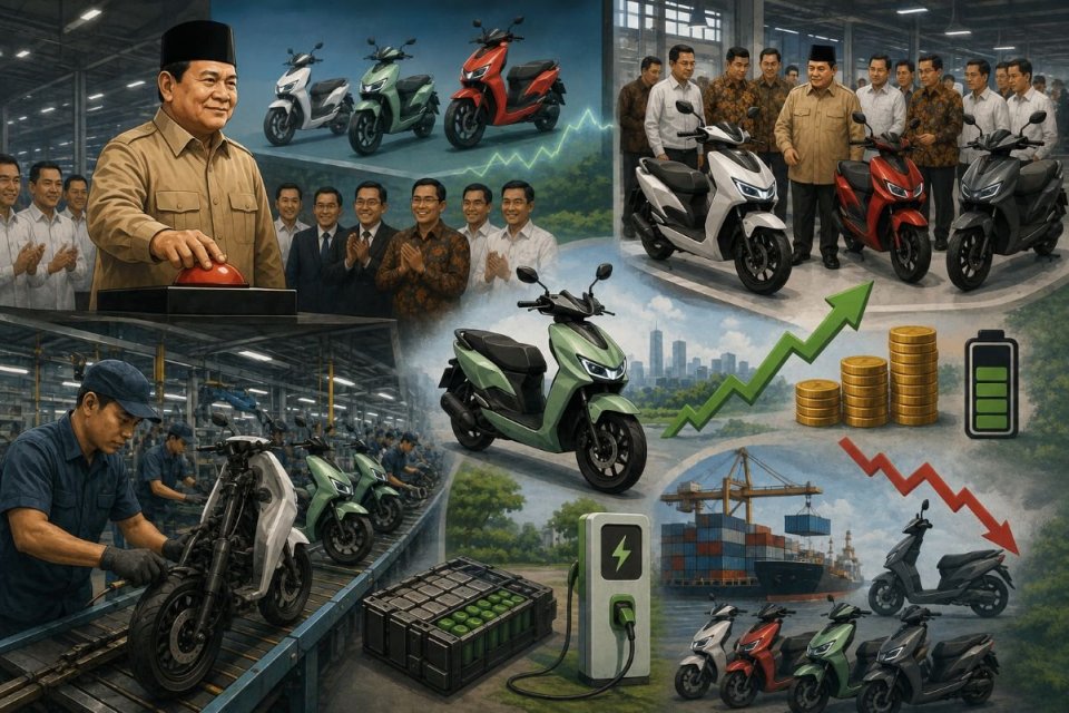 Ancang-Ancang Motor Listrik Nasional di Tengah Tren Penurunan Minat Konsumen