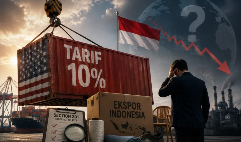 Industri Indonesia Terjebak dalam Bayang-Bayang Ketidakpastian Tarif AS