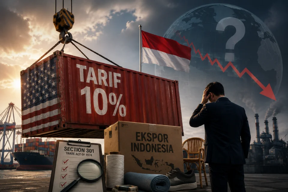 Industri Indonesia Terjebak dalam Bayang-Bayang Ketidakpastian Tarif AS