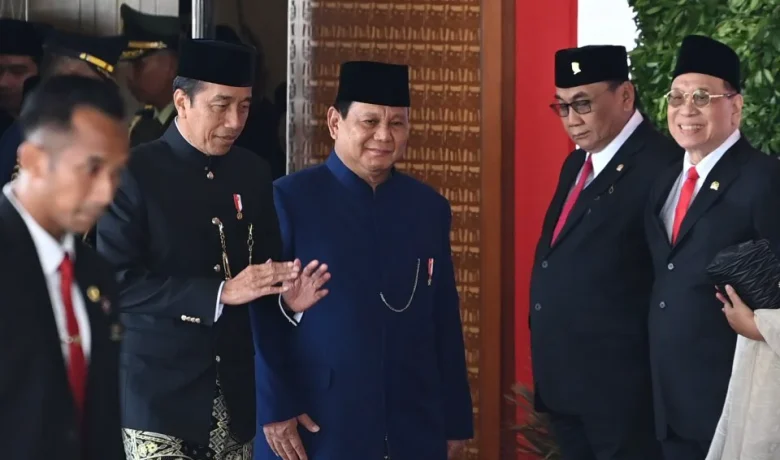 Prabowo dan Jokowi Jadi Saksi Pernikahan Sekpri Presiden Rizky Irmansyah