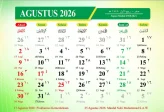 Kalender Jawa 25 Agustus 2026: Weton Selasa Wage, Tanggal Jawa, dan Hijriah