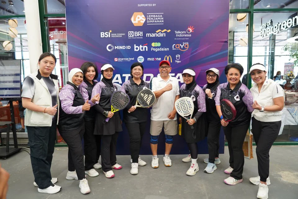 Gubernur BI Terpilih & Wakil Ketua DK LPS Hadiri Katadata Padel Tournament