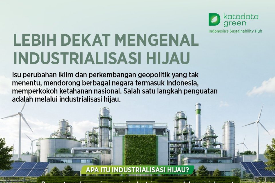 Lebih Dekat Mengenal Industrialisasi Hijau