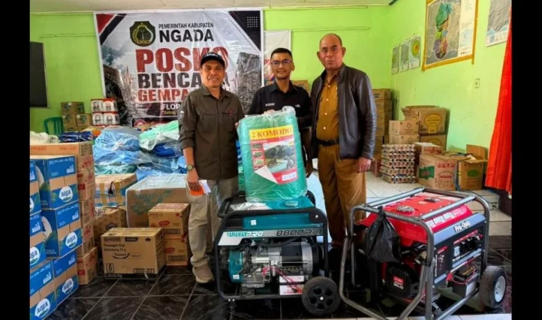 Taspen Salurkan Bantuan untuk Warga Terdampak Gempa NTT
