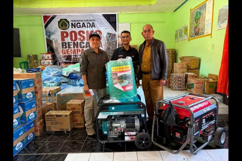 Taspen Salurkan Bantuan untuk Warga Terdampak Gempa NTT