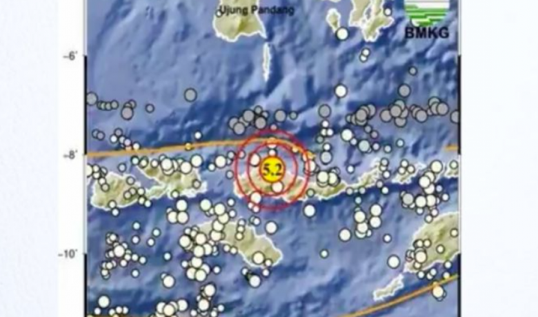 Gempa Magnitudo 5,2 Guncang Manggarai NTT, Tak Berpotensi Tsunami