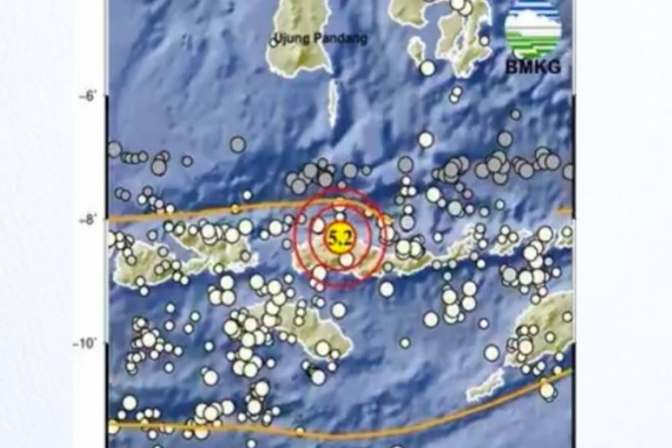 Gempa Magnitudo 5,2 Guncang Manggarai NTT, Tak Berpotensi Tsunami