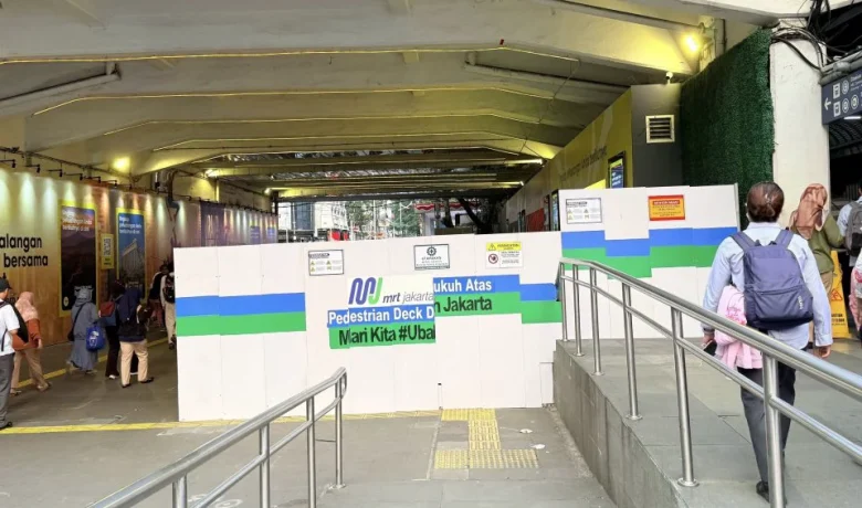 Pedestrian Deck Dukuh Atas Dibangun November, Skema Pembiayaan Kreatif Disiapkan