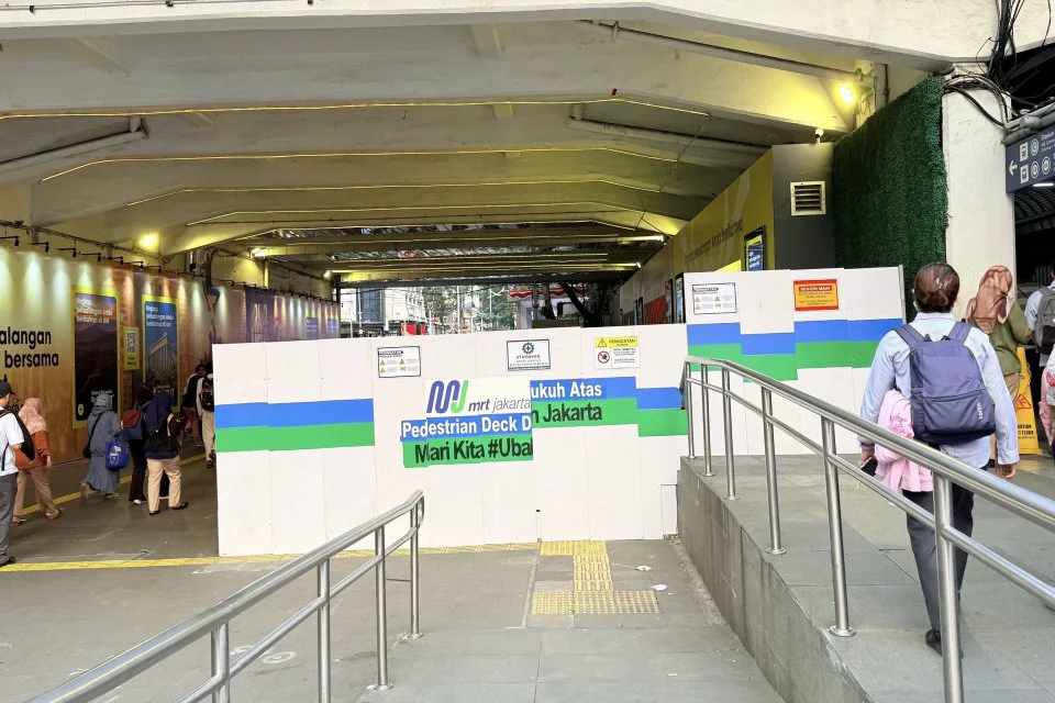 Pedestrian Deck Dukuh Atas Dibangun November, Skema Pembiayaan Kreatif Disiapkan